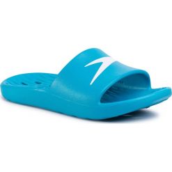 Klapki SPEEDO - Slides One Piece Ju 8-12231D611 Blue/White. Niebieskie sandały dziewczęce Speedo, z tworzywa sztucznego. Za 89,99 zł.