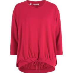 Bluza, rękawy 3/4 bonprix ciemnoczerwony. Bluzy damskie bonprix. Za 37,99 zł.
