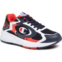 Sneakersy CHAMPION - Lexington 200 S21406-S20-BS501 Nny/Red/Wht. Niebieskie sneakersy męskie Champion, na co dzień, bez wzorów, ze skóry ekologicznej, klasyczne, bez zapięcia. Za 389,00 zł.