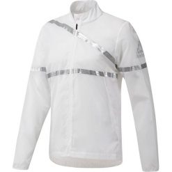 Kurtki sportowe męskie: kurtka do biegania męska REEBOK RUN HERO REFLECTIVE JACKET / CD5439