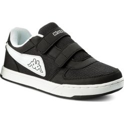Sneakersy KAPPA - Trooper Light Sun K 260536K Black/White 907. Czarne półbuty męskie Kappa, bez wzorów, ze skóry ekologicznej, na rzepy. Za 79,00 zł.