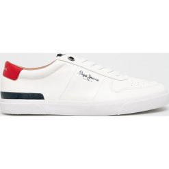 Pepe Jeans - Buty Traveller. Niebieskie buty sportowe męskie Pepe Jeans, z jeansu, na sznurówki. W wyprzedaży za 199,90 zł.