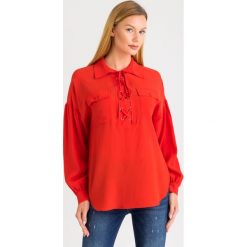 KOSZULA twinset. Koszule damskie Twinset, bez wzorów, eleganckie, bez kołnierzyka, bez rękawów. Za 989,00 zł.