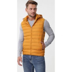 Żółta Kamizelka Zaniyah. Żółte kurtki męskie Born2be, xl, bez wzorów. Za 144,99 zł.