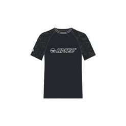 Hi-tec Koszulka męska Deran Anthracite/Grey Pixel Camo Print r. 2XL. Szare koszulki sportowe męskie marki Hi-tec, m. Za 47,12 zł.