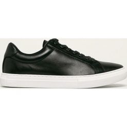 Vagabond - Buty skórzane Paul. Czarne buty sportowe męskie Vagabond, ze skóry, na sznurówki. Za 419,90 zł.