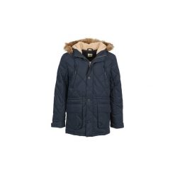 Kurtki ocieplane Lee DOWN PARKA. Niebieskie kurtki męskie Lee, m, bez wzorów, bez kaptura. W wyprzedaży za 775,20 zł.
