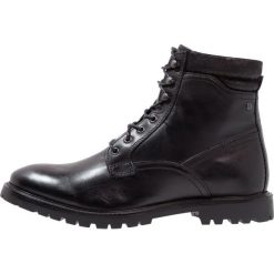 Botki męskie: Base London YORK Botki sznurowane black
