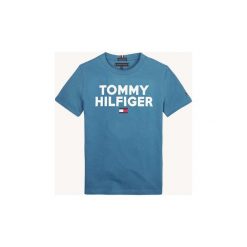 T-shirty z krótkim rękawem Dziecko Tommy Hilfiger KB0KB04992 LOGO TEE. Niebieskie t-shirty chłopięce TOMMY HILFIGER, bez wzorów, z krótkim rękawem. Za 119,05 zł.