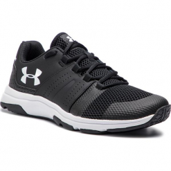 Buty UNDER ARMOUR - Ua Raid Tr 3020050 Blk. Czarne buty sportowe męskie Under Armour, z materiału, na fitness i siłownię. W wyprzedaży za 209,00 zł.