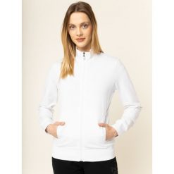 Bluza EA7 Emporio Armani 3HTM06 TJ31Z 1100. Białe bluzy damskie EA7 Emporio Armani, xs, bez wzorów, z elastanu, bez rękawów, bez kaptura. W wyprzedaży za 319,00 zł.