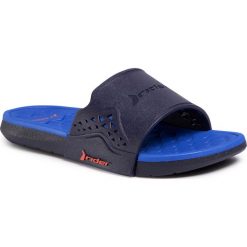 Klapki RIDER - Infinity III Slide K 82743 Blue/Blue 20729. Niebieskie sandały chłopięce Rider, z tworzywa sztucznego, bez zapięcia. W wyprzedaży za 99,00 zł.