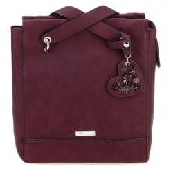 Tamaris Plecak Damski Burgundowy Milla. Czerwone plecaki damskie Tamaris, eleganckie. Za 279,00 zł.
