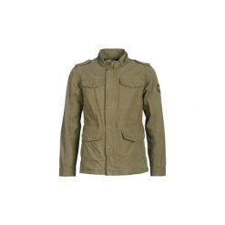 Kurtki krótkie Teddy Smith BRENT. Zielone kurtki męskie marki Teddy Smith, s, bez wzorów, krótkie, bez kaptura. Za 439,00 zł.