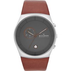 Zegarki męskie: Skagen Zegarek chronograficzny brown