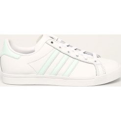 Adidas Originals - Buty Coast Star W. Białe buty sportowe damskie adidas Originals, bez wzorów, ze skóry, sportowe. W wyprzedaży za 219,90 zł.
