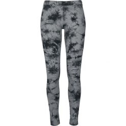Urban Classics Ladies Biker Batik Leggings Legginsy czarny/szary. Szare legginsy marki Urban Classics, xl. Za 94,90 zł.