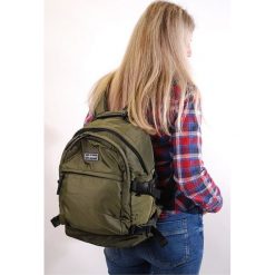 CONSIGNED plecak unisex, khaki. Brązowe plecaki damskie Consigned, bez wzorów. Za 215,00 zł.
