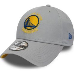 New Era Golden State Warriors Czapka z daszkiem Szary. Szare czapki męskie z haftami, z poliesteru. Za 128,95 zł.