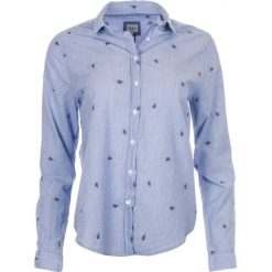 Pepe Jeans koszula damska Evia S jasnoniebieska. Niebieskie koszule damskie na wiosnę, s, z bawełny. Za 359,00 zł.