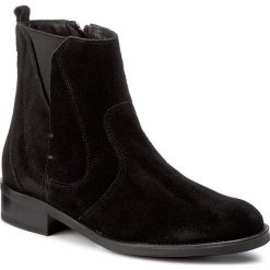 Buty zimowe damskie: Botki SOLO FEMME - 39901-02-G70/000-02-00 Czarny