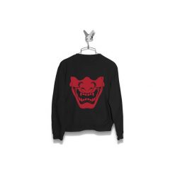 Bluza Kabuki Mask Męska. Czarne bluzy damskie Failfake, s, bez wzorów, bez kołnierzyka, bez rękawów, bez kaptura. Za 170,00 zł.