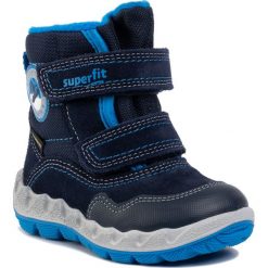 Śniegowce SUPERFIT - GORE-TEX 5-09013-81 M Blau/Blau. Niebieskie śniegowce chłopięce Superfit, bez zapięcia, gore-tex. W wyprzedaży za 239,00 zł.