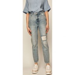 Medicine - Jeansy Boho Breeze. Niebieskie jeansy damskie MEDICINE, bez wzorów, z bawełny, z podwyższonym stanem. Za 119,90 zł.