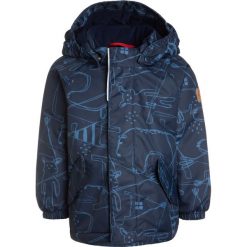Reima BABY REIMATEC WINTER JACKET OLKI Kurtka zimowa navy. Niebieskie kurtki męskie marki Reima, na zimę, z materiału. W wyprzedaży za 271,20 zł.