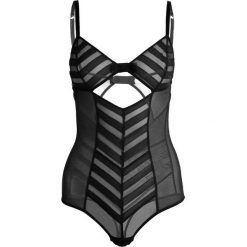 Chantal Thomass INFLUENTE Body black. Czarne bluzki body Chantal Thomass, z materiału. Za 649,00 zł.