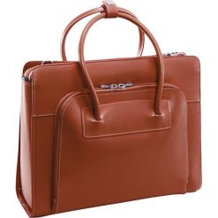 Torba MCKLEIN Lake Forest 15.6 cali Brązowy. Pomarańczowe torby na laptopa Mcklein, w paski, biznesowe. Za 858,99 zł.