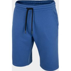 Spodenki dresowe męskie SKMD600 - kobalt - Outhorn. Spodenki i szorty męskie Outhorn, m, bez wzorów, z dzianiny. Za 49,99 zł.