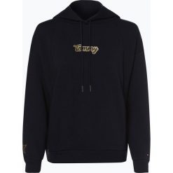 Tommy Hilfiger - Damska bluza nierozpinana, niebieski. Niebieskie bluzy damskie TOMMY HILFIGER, s, z nadrukiem, bez rękawów, bez kaptura. Za 499,95 zł.