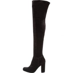 Buty zimowe damskie: Steve Madden OWNEEX Kozaki na obcasie black glitter