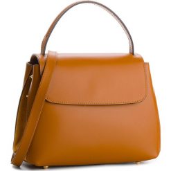 Torebka CREOLE - K10520 Koniak. Brązowe torebki klasyczne damskie marki Creole, ze skóry. W wyprzedaży za 209,00 zł.