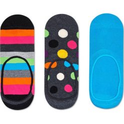 Happy Socks - Skarpetki Stripe Liner (3 pack). Skarpetki damskie z elastanu. W wyprzedaży za 49,90 zł.