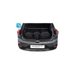 HYUNDAI I20, 2014- TORBY DO BAGAŻNIKA 3 SZT KJUST - 7018015. Czarne torby podróżne KJUST, bez wzorów, z kauczuku, klasyczne. Za 799,00 zł.