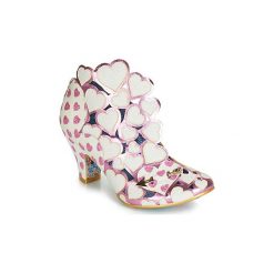 Czółenka Irregular Choice MEILE. Białe czółenka damskie Irregular Choice, bez wzorów, bez obcasa. Za 487,20 zł.