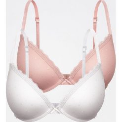 Biustonosz 2 pack - Kremowy. Białe biustonosze Reserved, bez wzorów. Za 69,99 zł.