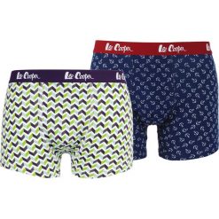 Bokserki Lee Cooper 2pak Navy Green. Niebieskie bokserki damskie l, z elastanu. Za 29,00 zł.