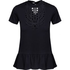 Bluzki dziewczęce: Top MARKUS LUPFER LACE BIB CAITLIN Czarny
