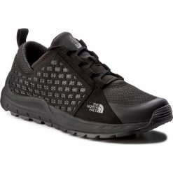 Półbuty THE NORTH FACE - Mountain Sneaker T932ZUNNE Tnf Black/Smoked Pearl Grey. Czarne półbuty męskie marki The North Face, ze skóry ekologicznej, na sznurówki. W wyprzedaży za 289,00 zł.