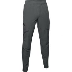 Under Armour Project Rock Utility Spodnie dresowe Szary Fioletowy. Szare spodnie męskie Under Armour, l, bez wzorów, z elastanu, rockowe. Za 464,95 zł.