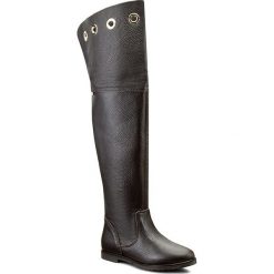 Muszkieterki LIU JO - Cuissarde Coriandol S66097 P0223 Cioccolato 90915. Brązowe bez kategorii marki Liu Jo, z materiału, przed kolano, na wysokim obcasie. W wyprzedaży za 599,00 zł.