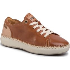 Sneakersy PIKOLINOS - W6B-6836 Brandy. Pomarańczowe półbuty damskie Pikolinos, ze skóry. Za 469,00 zł.