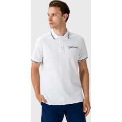 Just Cavalli Polo Koszulka Biały. Białe podkoszulki męskie Just Cavalli, l, bez wzorów, z elastanu, bez rękawów. Za 740,95 zł.