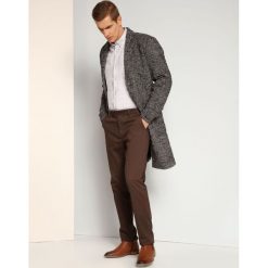 Płaszcz męski. Szare płaszcze męskie na zimę, m, z wełny, eleganckie, długie. W wyprzedaży za 149,99 zł.