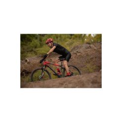Spodenki na rower MTB ST 900 męskie. Czarne spodenki sportowe męskie marki ROCKRIDER, s, z elastanu, sportowe, rowerowe. Za 129,99 zł.