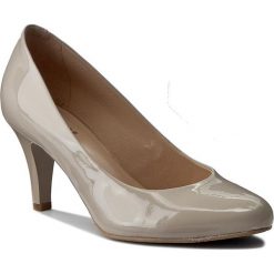 Szpilki EKSBUT - 14-2937-771-1G Beż. Brązowe półbuty damskie Eksbut, bez wzorów, ze skóry, eleganckie, bez obcasa, na obcasie, bez zapięcia. W wyprzedaży za 189,00 zł.