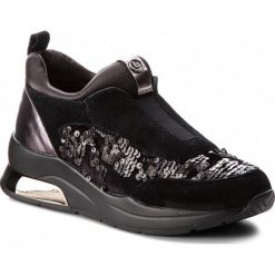 Sneakersy LIU JO - Karlie 07 B68007 TX005 Black 22222. Czarne sneakersy damskie Liu Jo, z zamszu. W wyprzedaży za 389,00 zł.